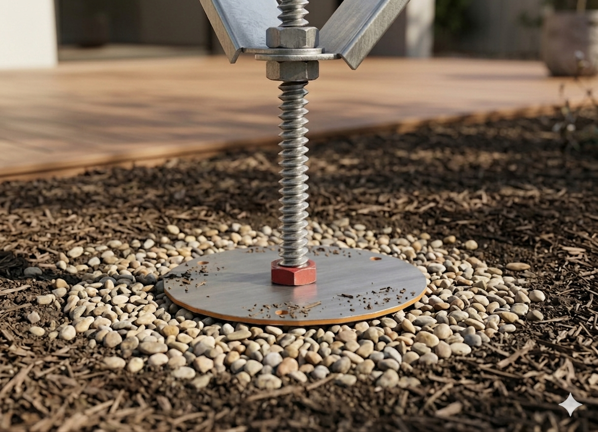 Adjustable Foundation Post Diagram