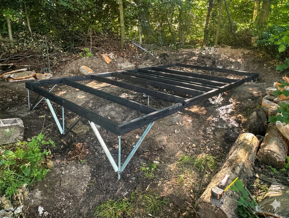 Adjustable Foundation Post Diagram
