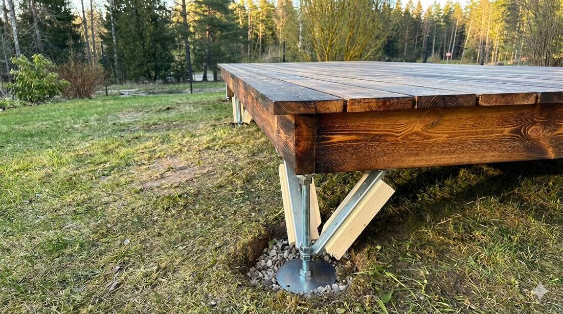 Installing Foundation Posts on Soft or Wet Ground