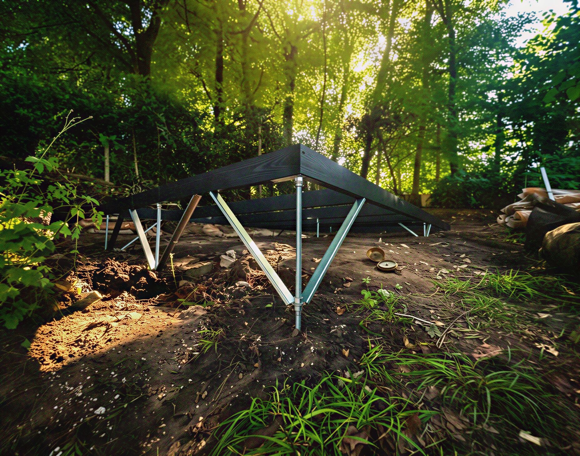 How to Level a Shed Base on Uneven Ground