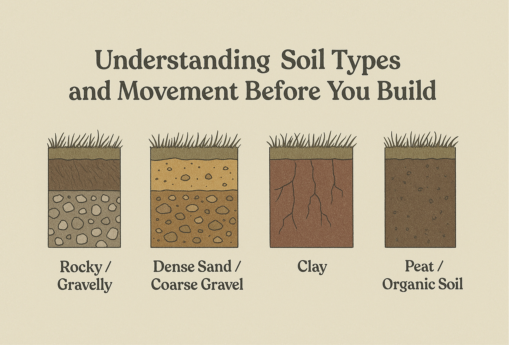 Understanding Soil Types and Movement Before You Build